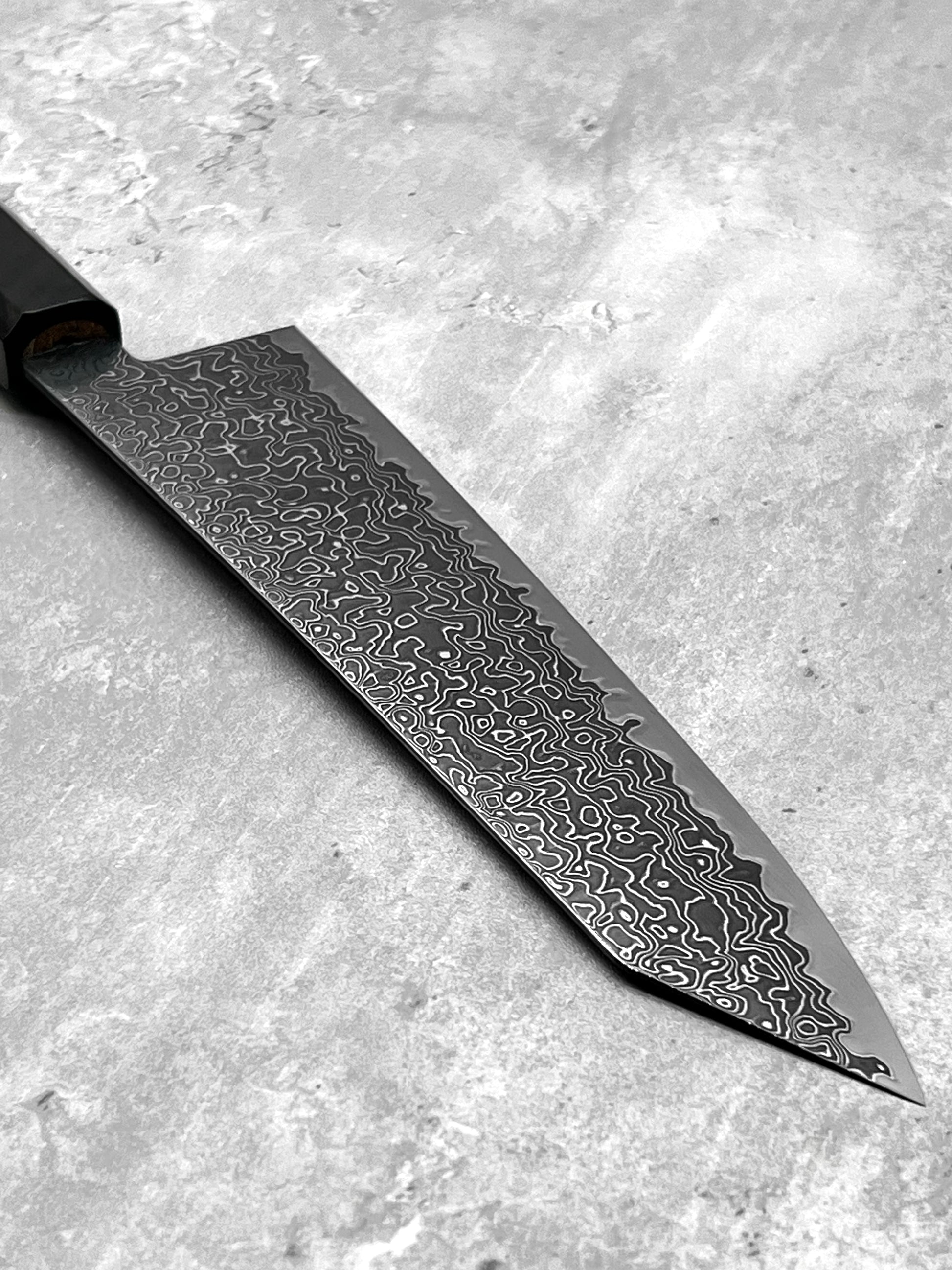 hatsukokoro ryuhyo 210mm kurozome black series masaru knives Malaysia Japan chef gyuto kiritsuke knife sg2 stainless steel 