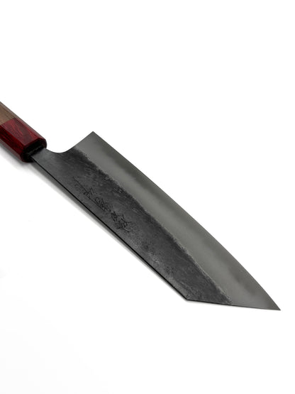 masaru knives Malaysia matsubara carbon steel Japanese knives katsuto tanaka bunka 165mm walnut chef kitchen gyuto shirogami white 1 hand forged 