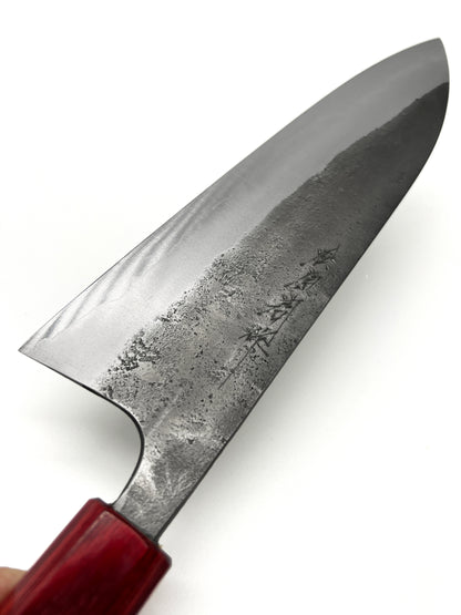 masaru knives Malaysia matsubara katsuto tanaka Japanese Japan carbon steel Aogami 2 blue steel multipurpose chef hand forged nashiji gyuto 210mm santoku 