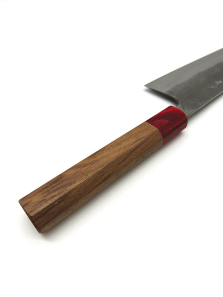masaru knives Malaysia matsubara katsuto tanaka Japanese Japan carbon steel Aogami 2 blue steel multipurpose chef hand forged nashiji gyuto 210mm santoku 