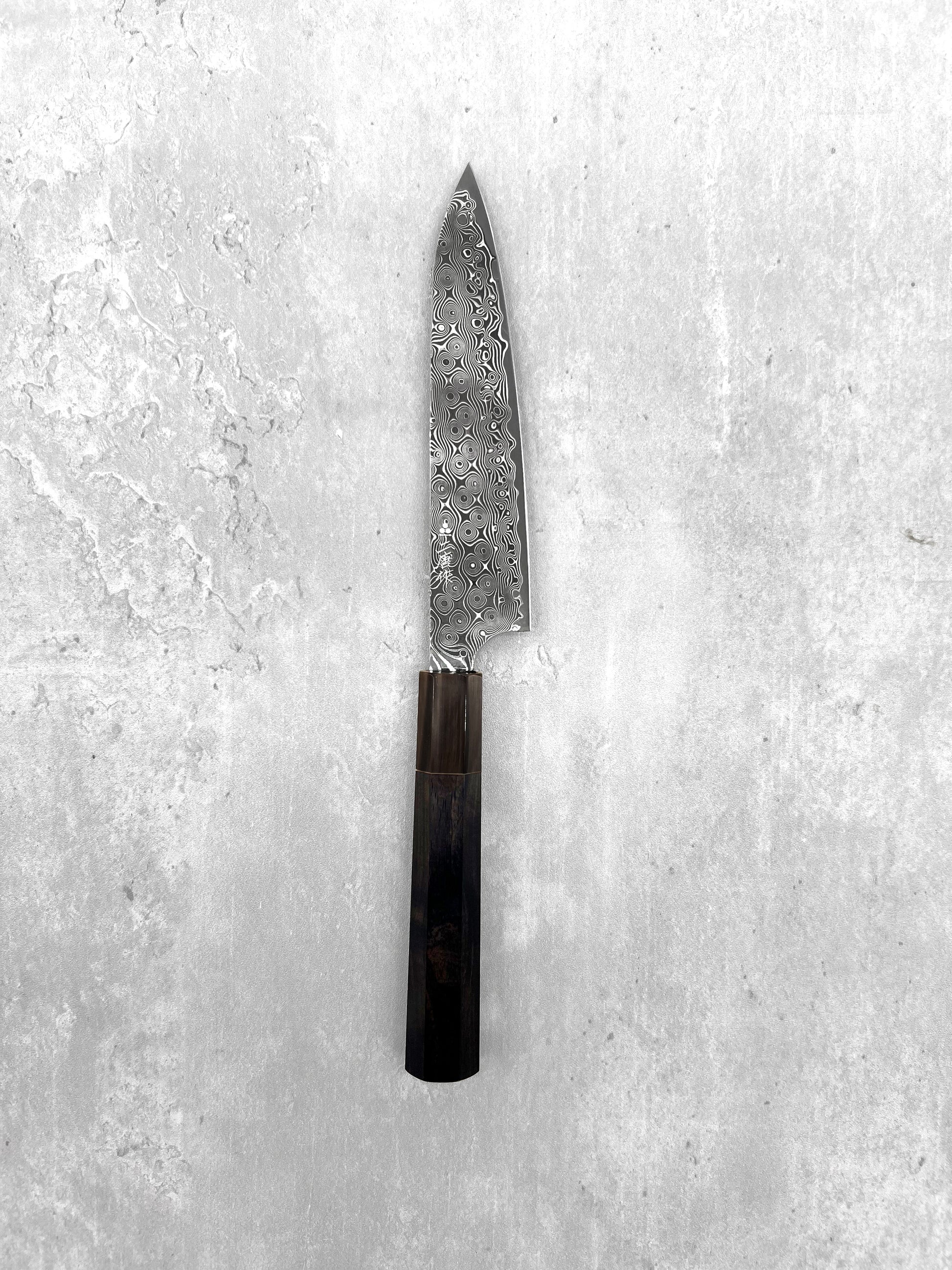 nigara anmon sg2 Damascus 150mm petty masaru knives Malaysia chef knife stainless steel raindrop 