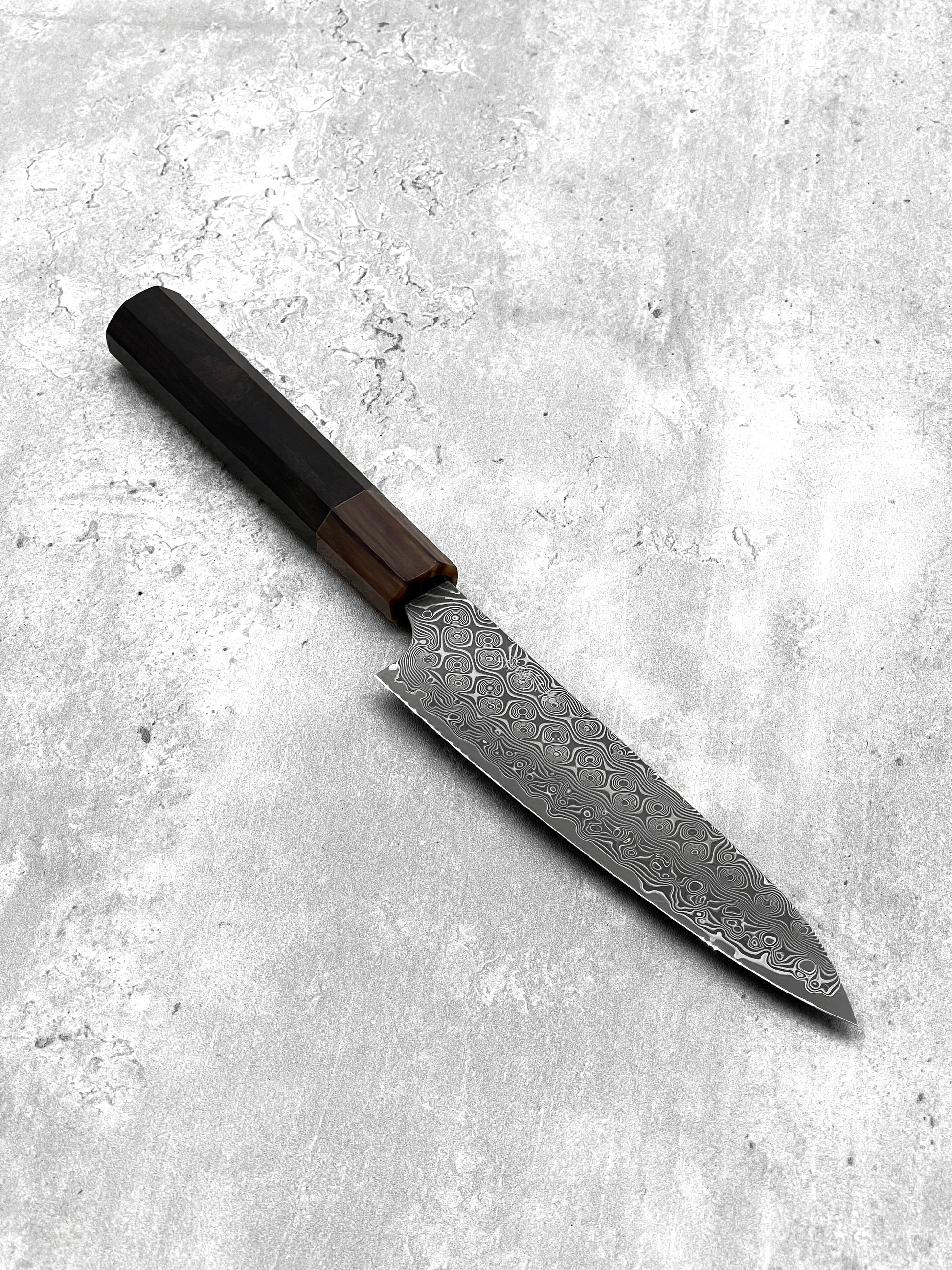 nigara anmon sg2 Damascus 150mm petty masaru knives Malaysia chef knife stainless steel raindrop 