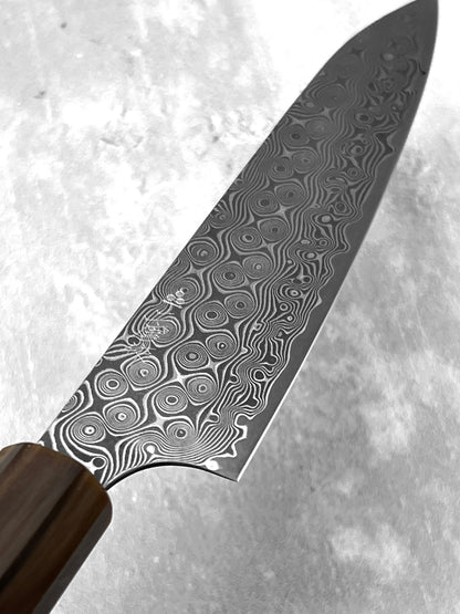 nigara anmon sg2 Damascus 150mm petty masaru knives Malaysia chef knife stainless steel raindrop 