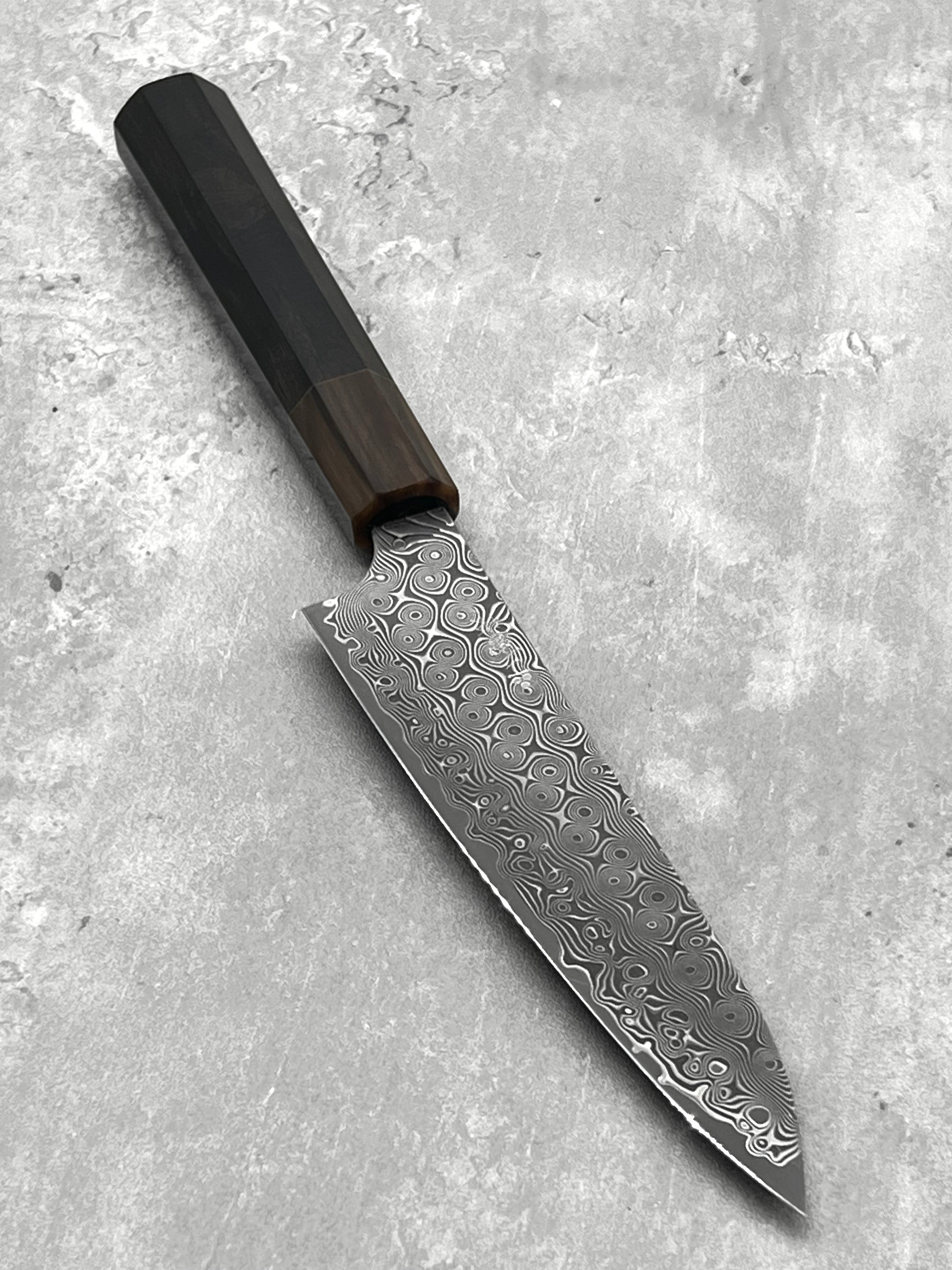 nigara anmon sg2 Damascus 150mm petty masaru knives Malaysia chef knife stainless steel raindrop 