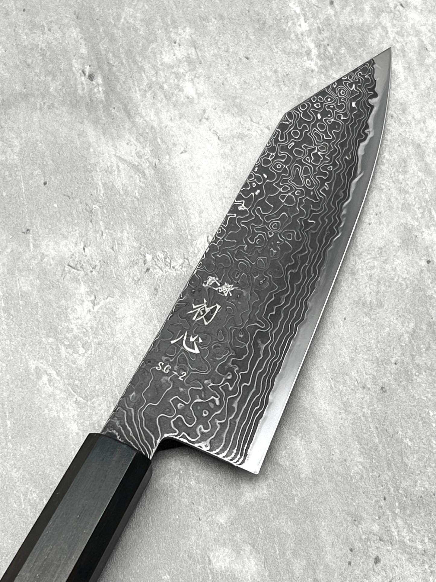 hatsukokoro ryuhyo sg2 Damascus masaru knives Malaysia black series kurozome japanese Japan knife stainless steel 