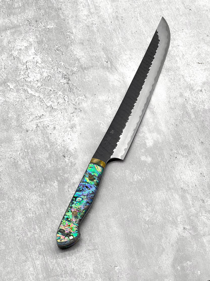 nigara sakimaru sg2 300mm sujihiki abalone handle masaru knives Malaysia chef knife japanese Japan stainless steel