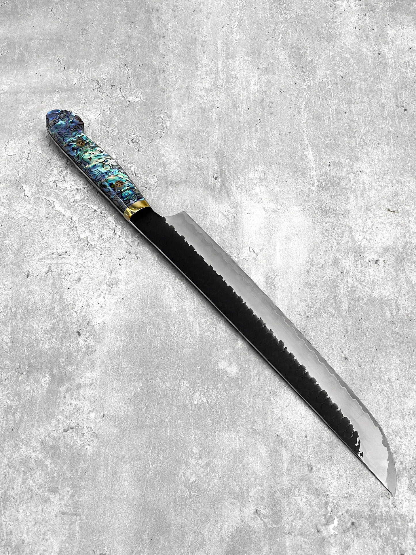 nigara sakimaru sg2 300mm sujihiki abalone handle masaru knives Malaysia chef knife japanese Japan stainless steel