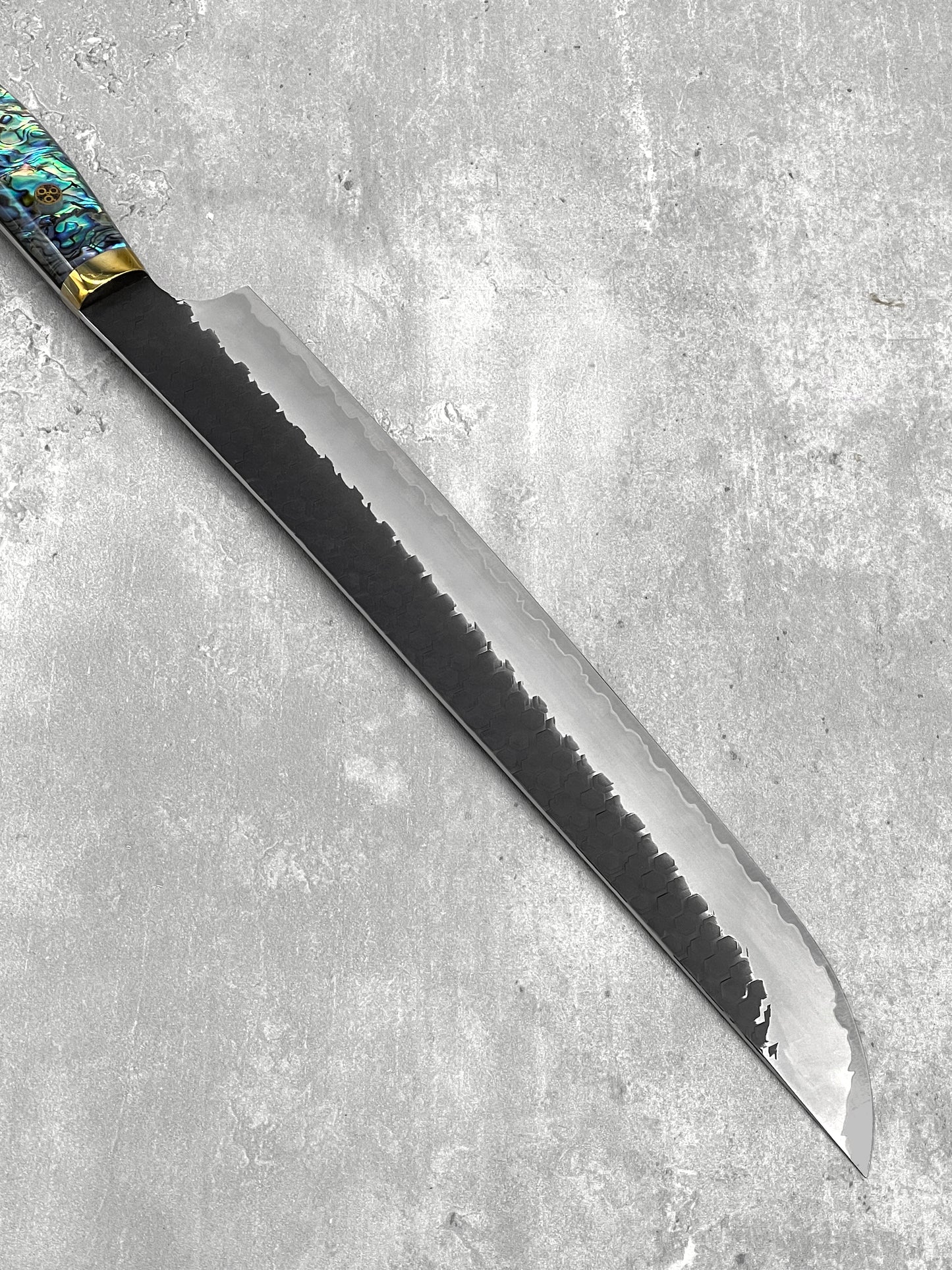 nigara sakimaru sg2 300mm sujihiki abalone handle masaru knives Malaysia chef knife japanese Japan stainless steel