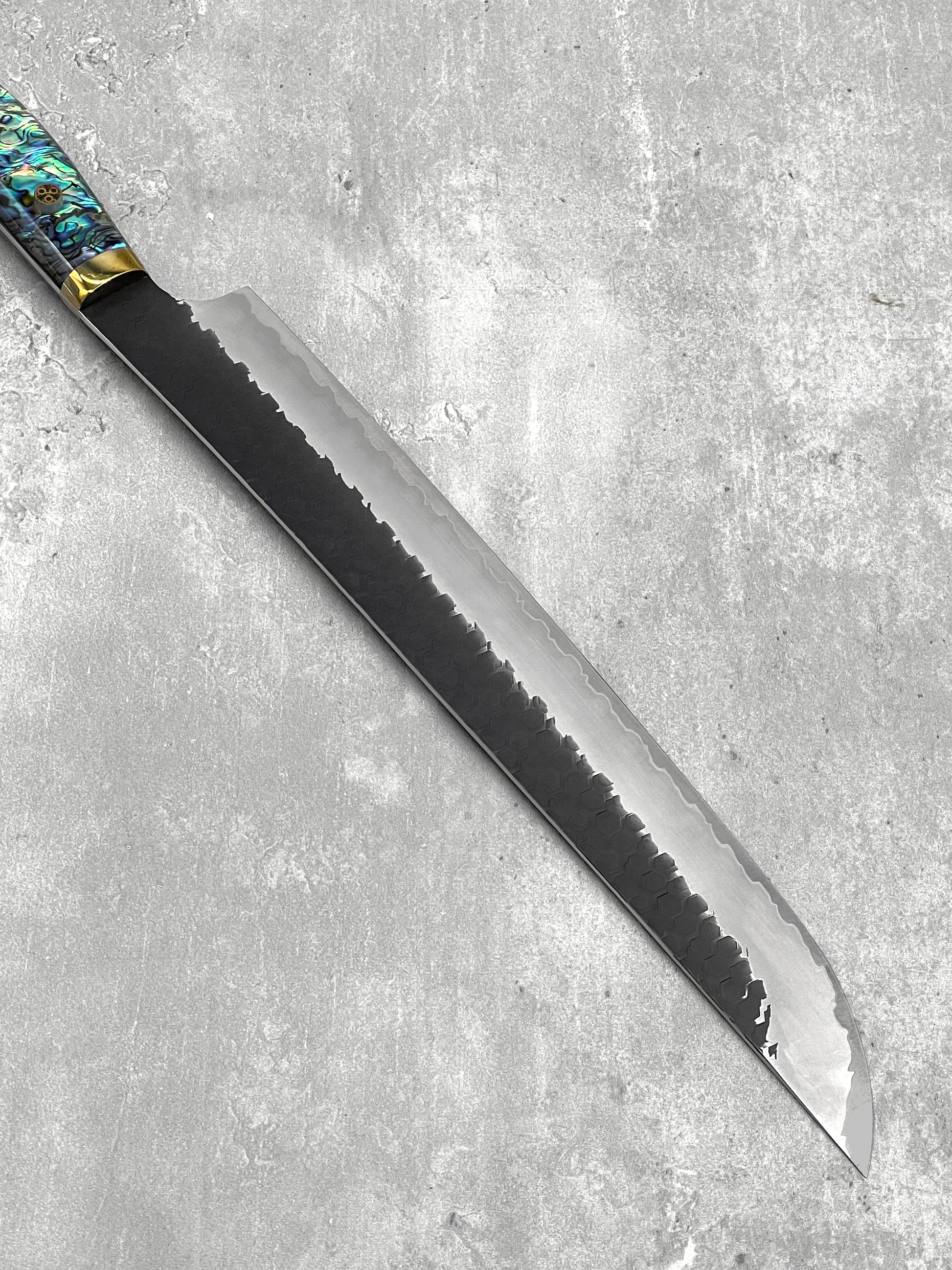 nigara sakimaru sg2 300mm sujihiki abalone handle masaru knives Malaysia chef knife japanese Japan stainless steel