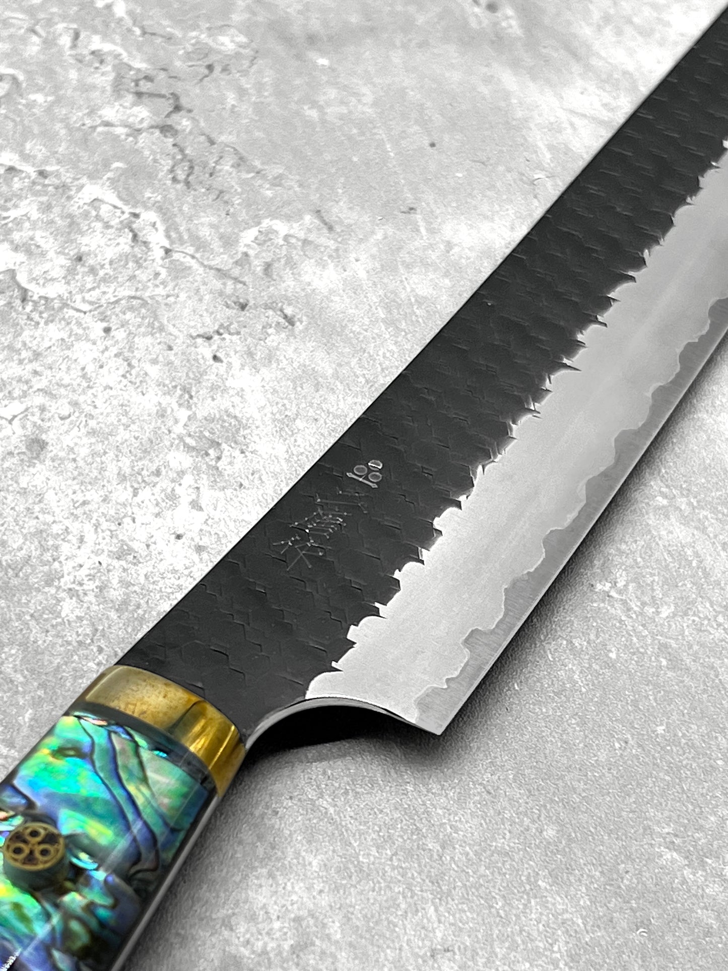 nigara sakimaru sg2 300mm sujihiki abalone handle masaru knives Malaysia chef knife japanese Japan stainless steel