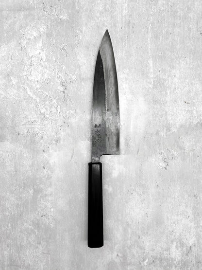 hatsukokoro kumokage 210mm damascus gyuto black kurouchi masaru knives Malaysia japanese knife handmade carbon aogami 2 