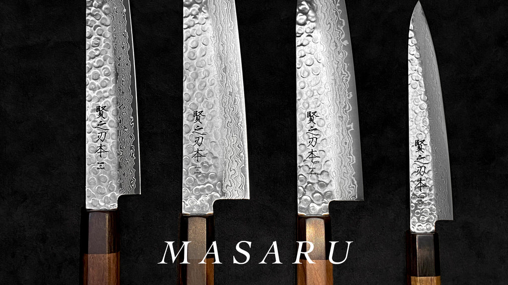 Japanese / knives / handfordge / Damascus / gyuto / petty / sujihiki / santoku / Japan / Malaysia / local / wahandle / blade / aus10 / stainless / japaneseknives / masaru 