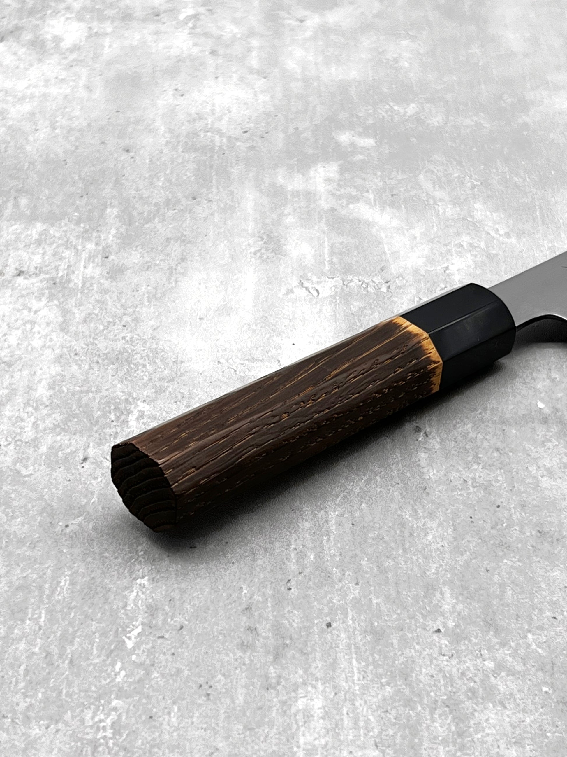 mutsumi hinoura shirogami #2 masaru knives Malaysia white steel gyuto 210mm japanese high carbon knife sanjo 