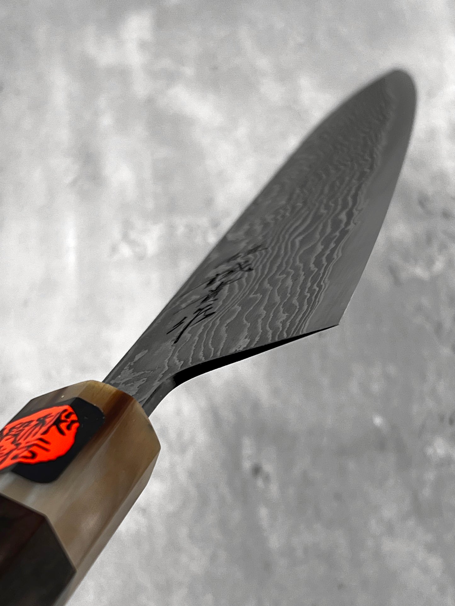 Shigeki Tanaka masaru knives Malaysia sg2 r2 Damascus miki stainless steel buffalo horn kurozome gyuto 210mm
