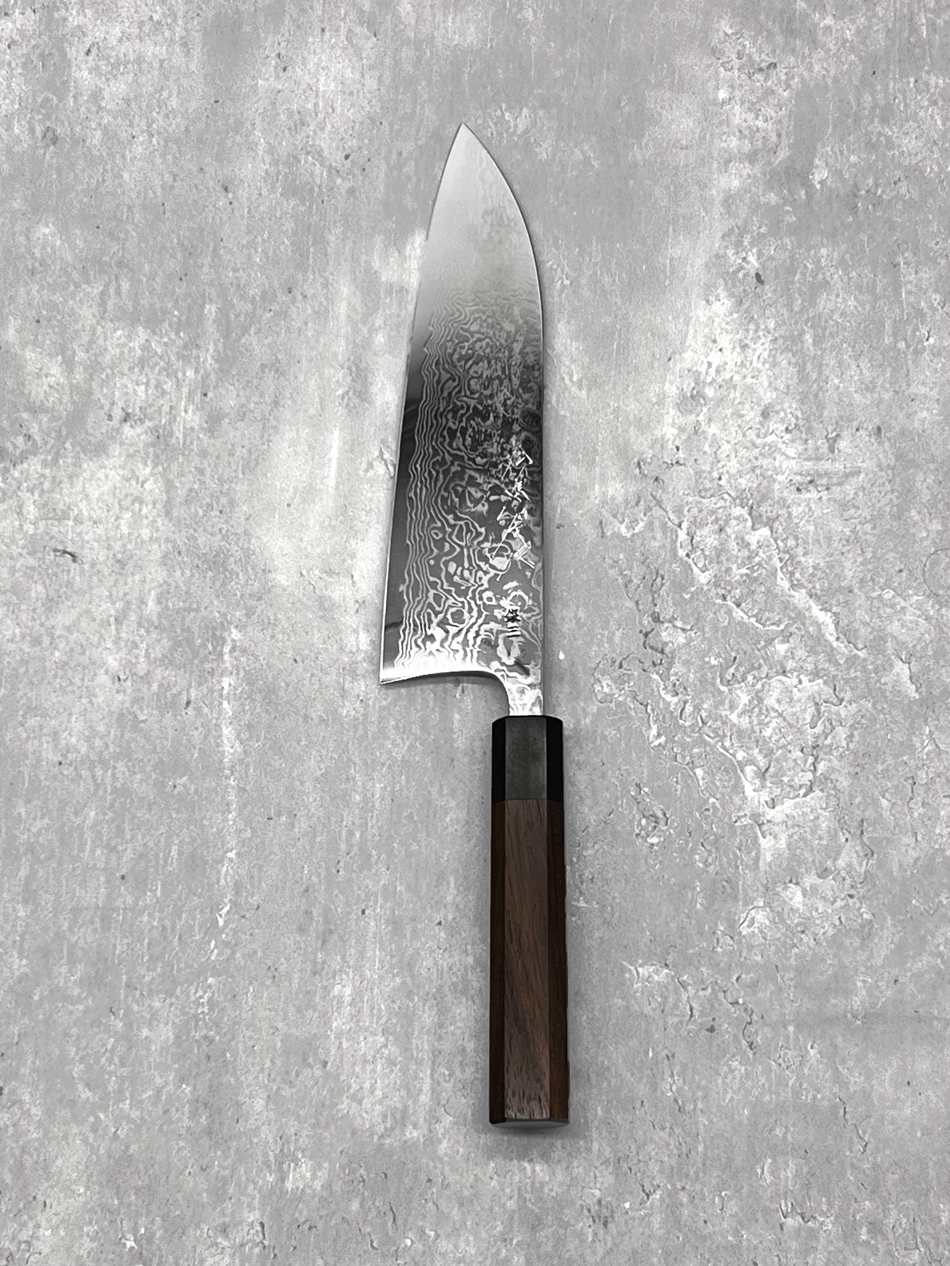 Matsubara Knives nagasaki japan masaru knives Malaysia gyuto 210mm ginsan 3 stainless steel damascus handmade 