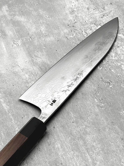 Matsubara Knives nagasaki japan masaru knives Malaysia gyuto 210mm ginsan 3 stainless steel damascus handmade 