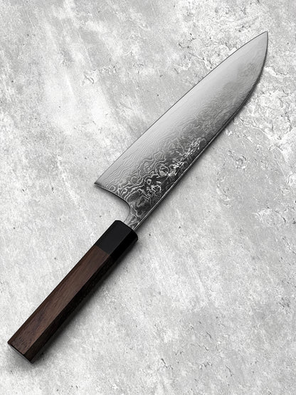 Matsubara Knives nagasaki japan masaru knives Malaysia gyuto 210mm ginsan 3 stainless steel damascus handmade 
