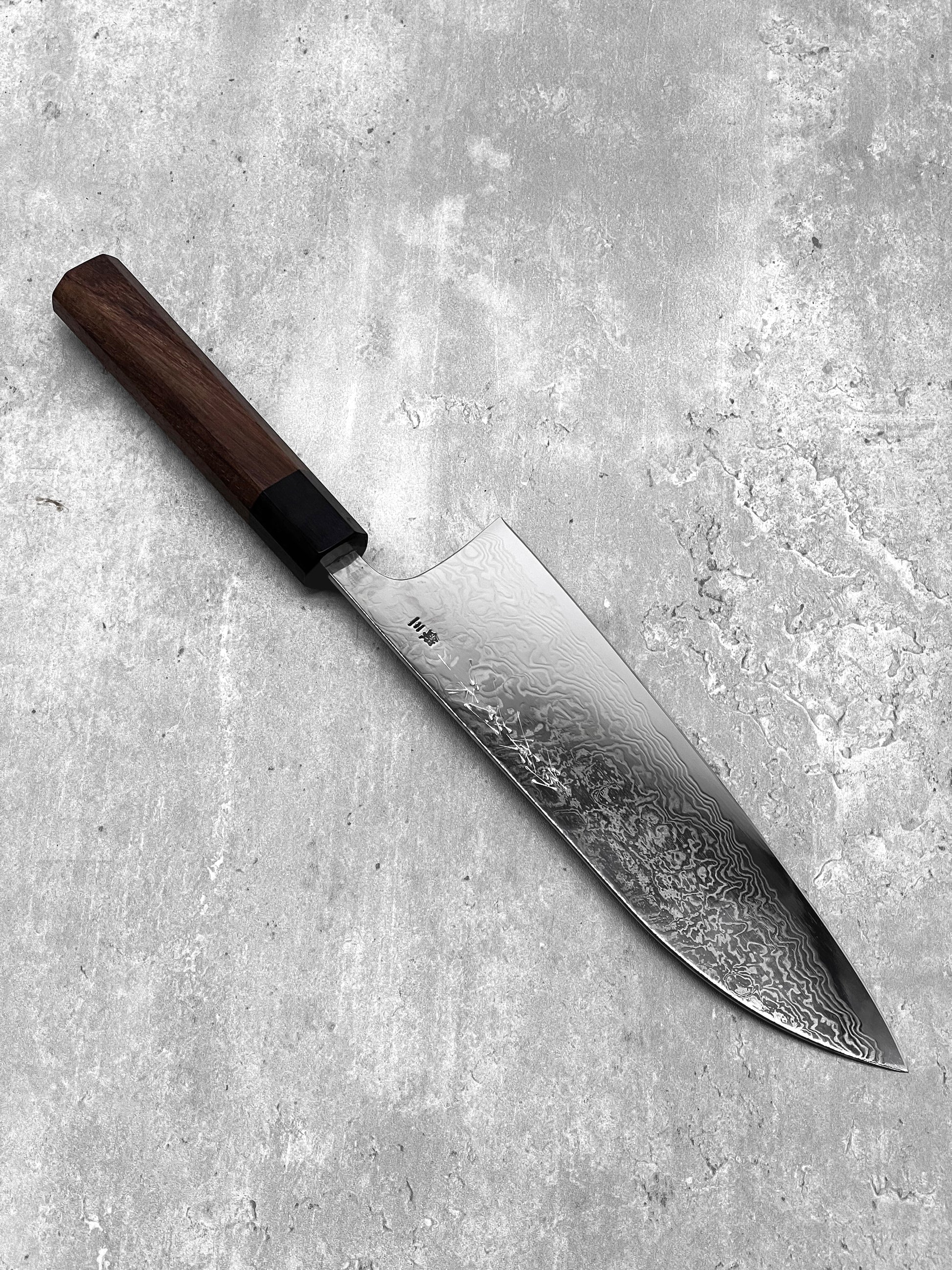 Matsubara Knives nagasaki japan masaru knives Malaysia gyuto 210mm ginsan 3 stainless steel damascus handmade 