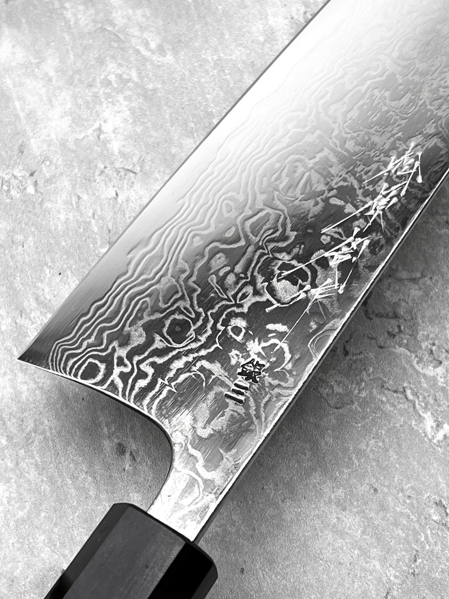 Matsubara Knives nagasaki japan masaru knives Malaysia gyuto 210mm ginsan 3 stainless steel damascus handmade 