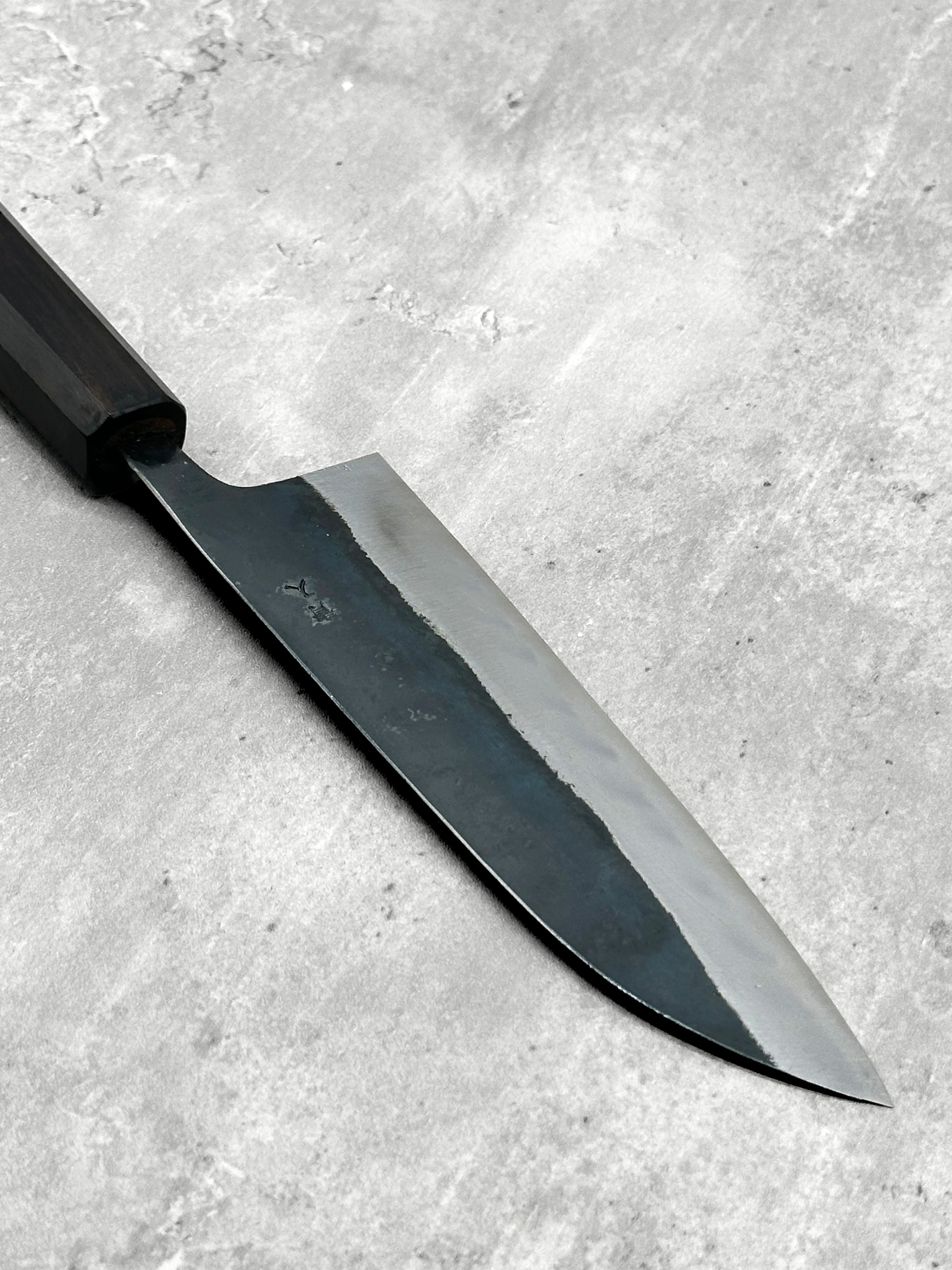 hatsukokoro kuronami blue 2 aogami masaru knives Malaysia Japan japanese knife chef santoku 165mm ebony carbon steel 