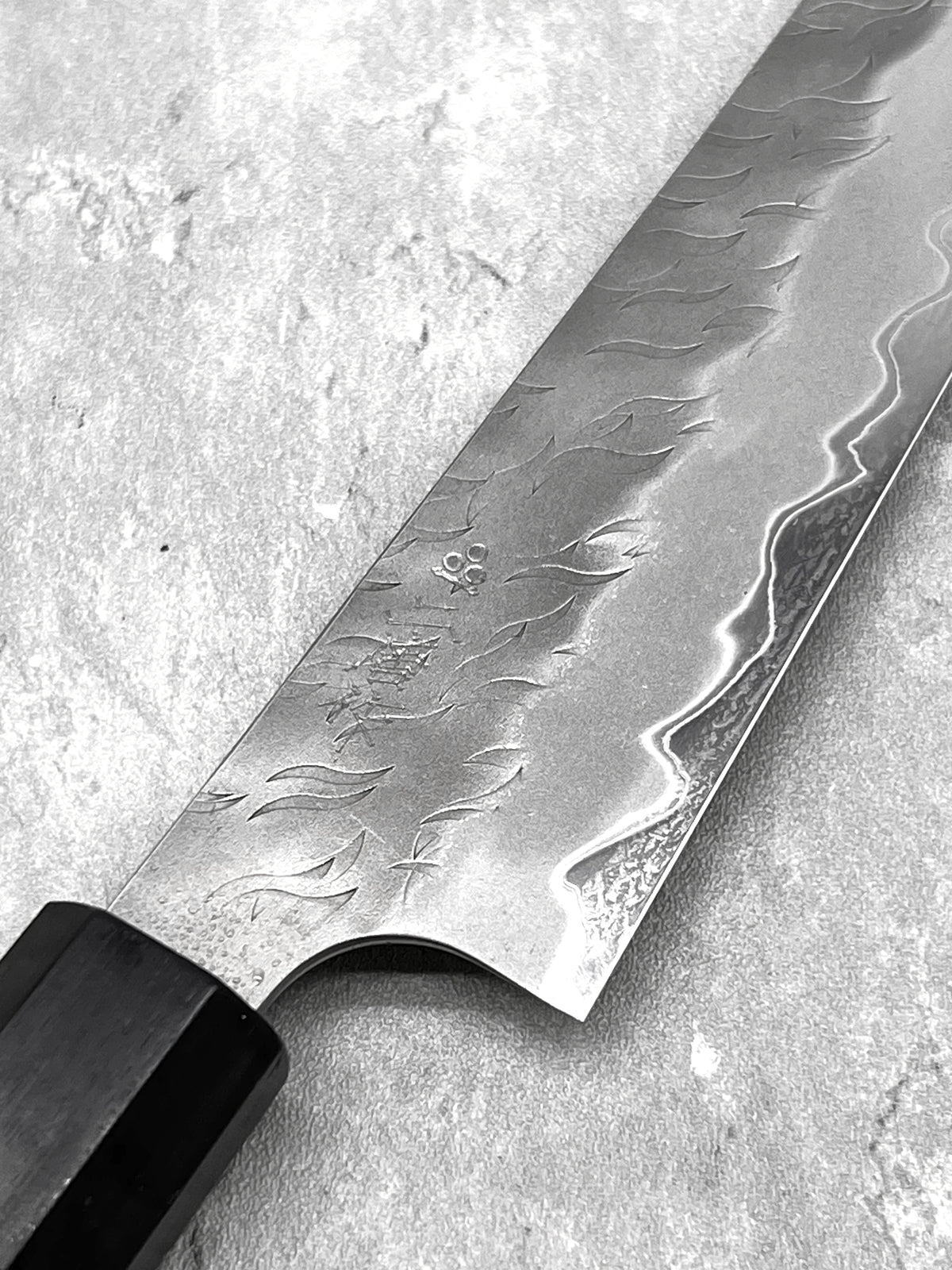 nigara masaru knives Malaysia aogami super 150mm petty Japanese chef knife carbon steel multipurpose tsuchime