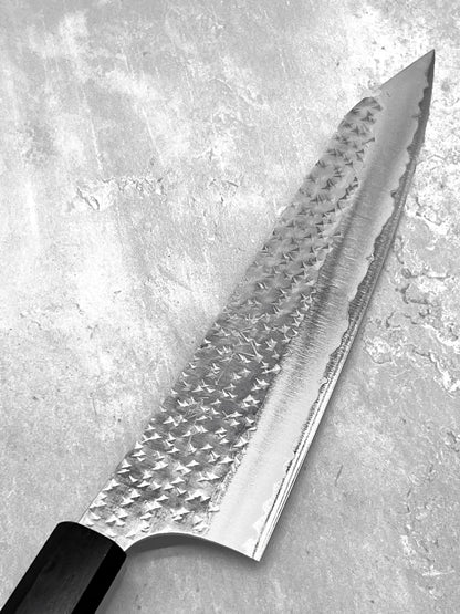 yu Kurosaki 210mm gyuto kokusen ei masaru knives Malaysia japan carbon steel aogami super echizen handmade chef knife