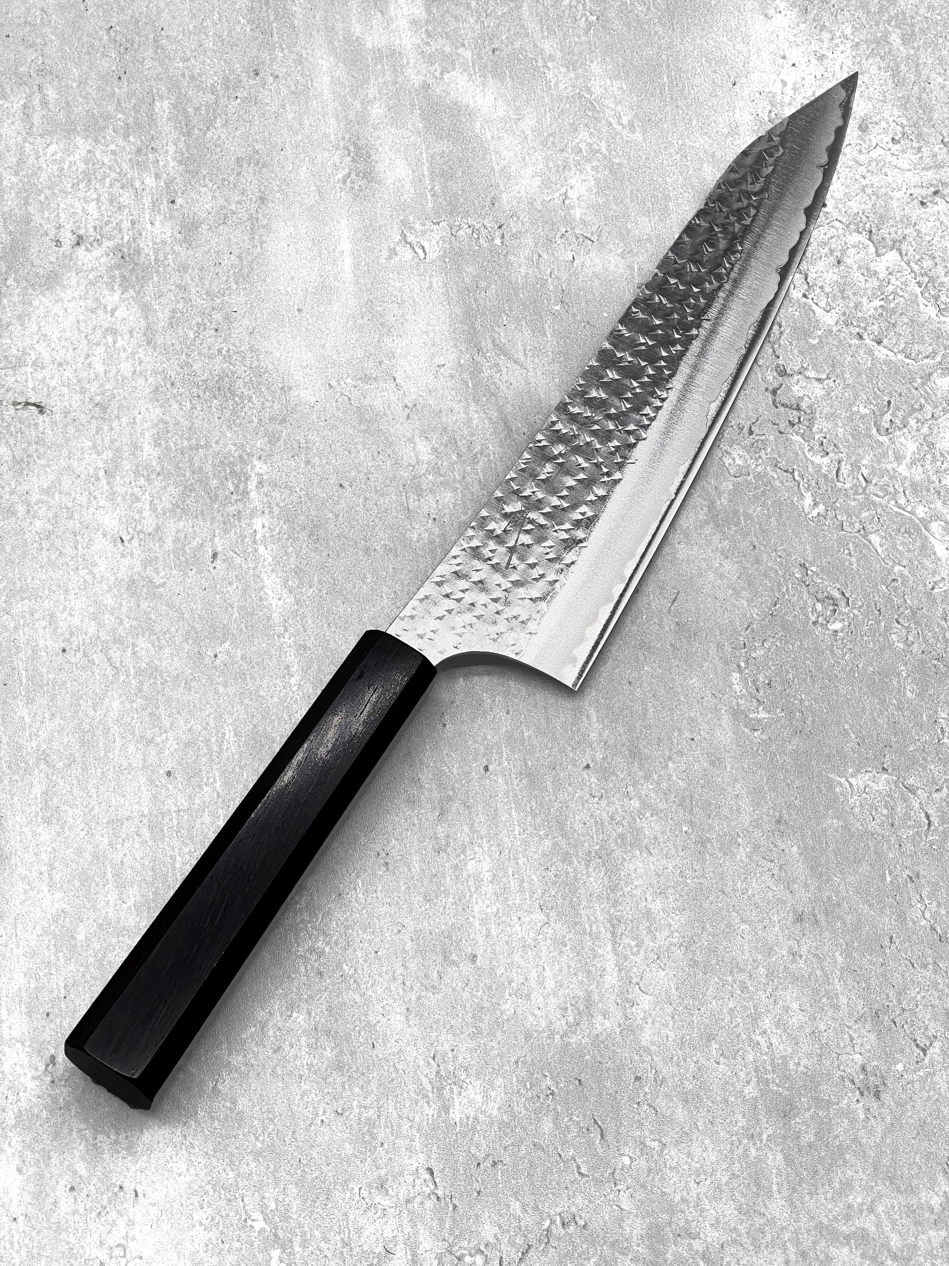 yu Kurosaki 210mm gyuto kokusen ei masaru knives Malaysia japan carbon steel aogami super echizen handmade chef knife