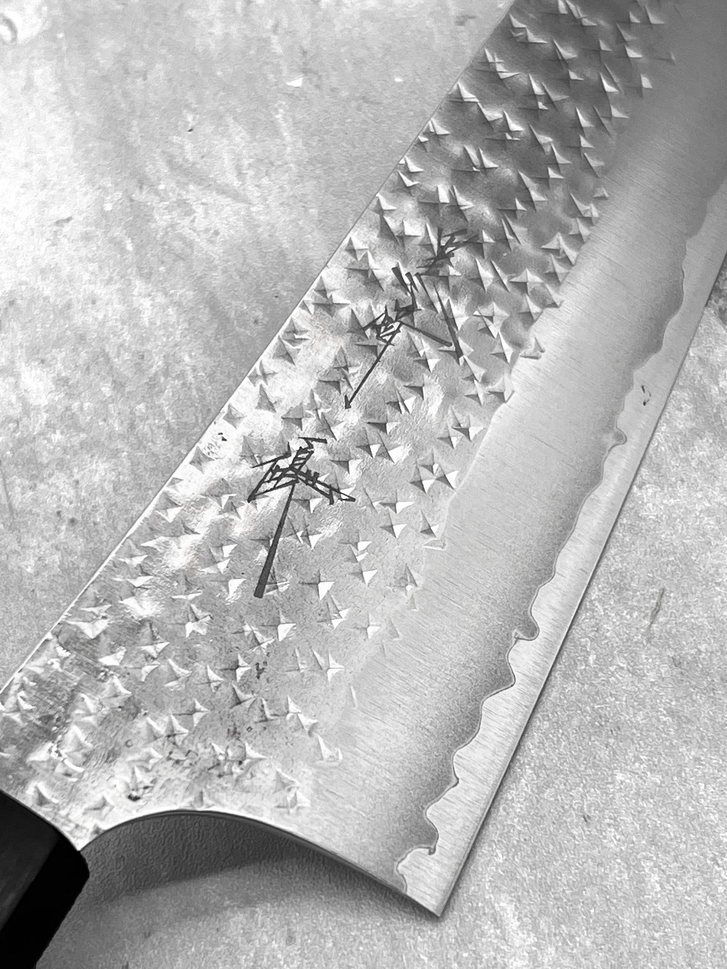 yu Kurosaki 210mm gyuto kokusen ei masaru knives Malaysia japan carbon steel aogami super echizen handmade chef knife