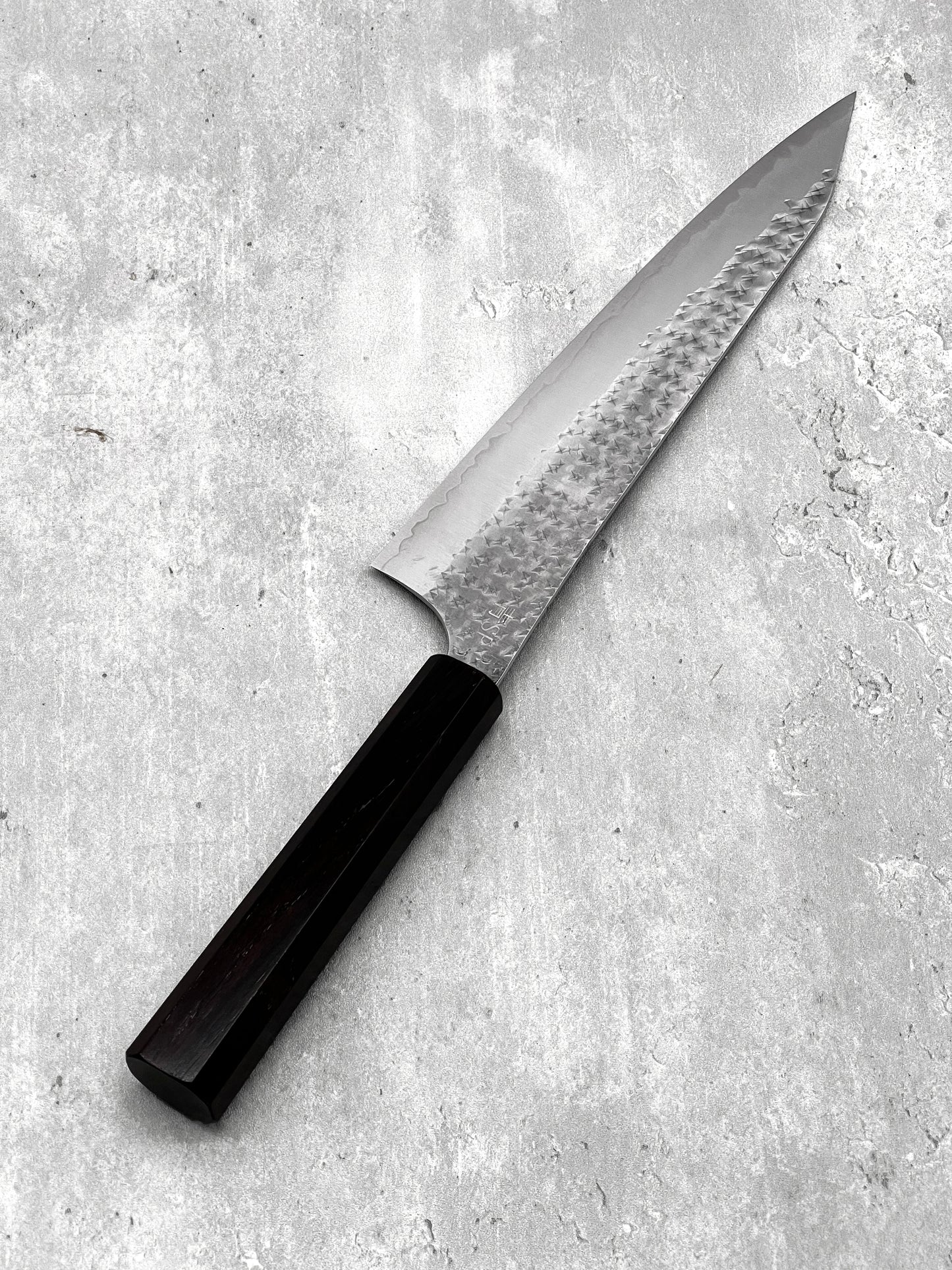 yu Kurosaki 210mm gyuto kokusen ei masaru knives Malaysia japan carbon steel aogami super echizen handmade chef knife