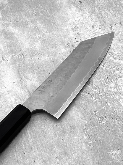 nigara masaru knives Malaysia aogami super 180mm bunka Japanese chef knife carbon steel multipurpose tsuchime