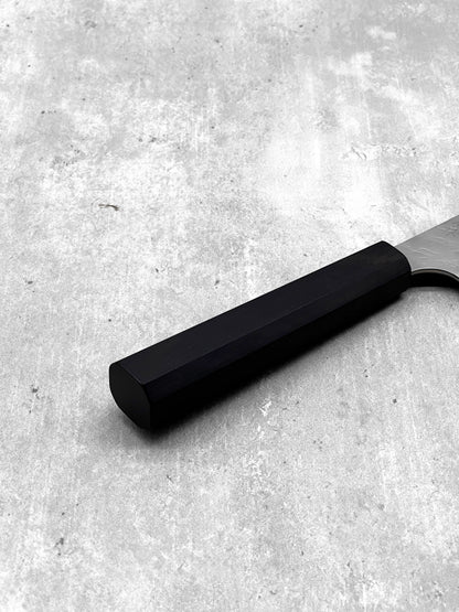 nigara masaru knives Malaysia aogami super 180mm bunka Japanese chef knife carbon steel multipurpose tsuchime