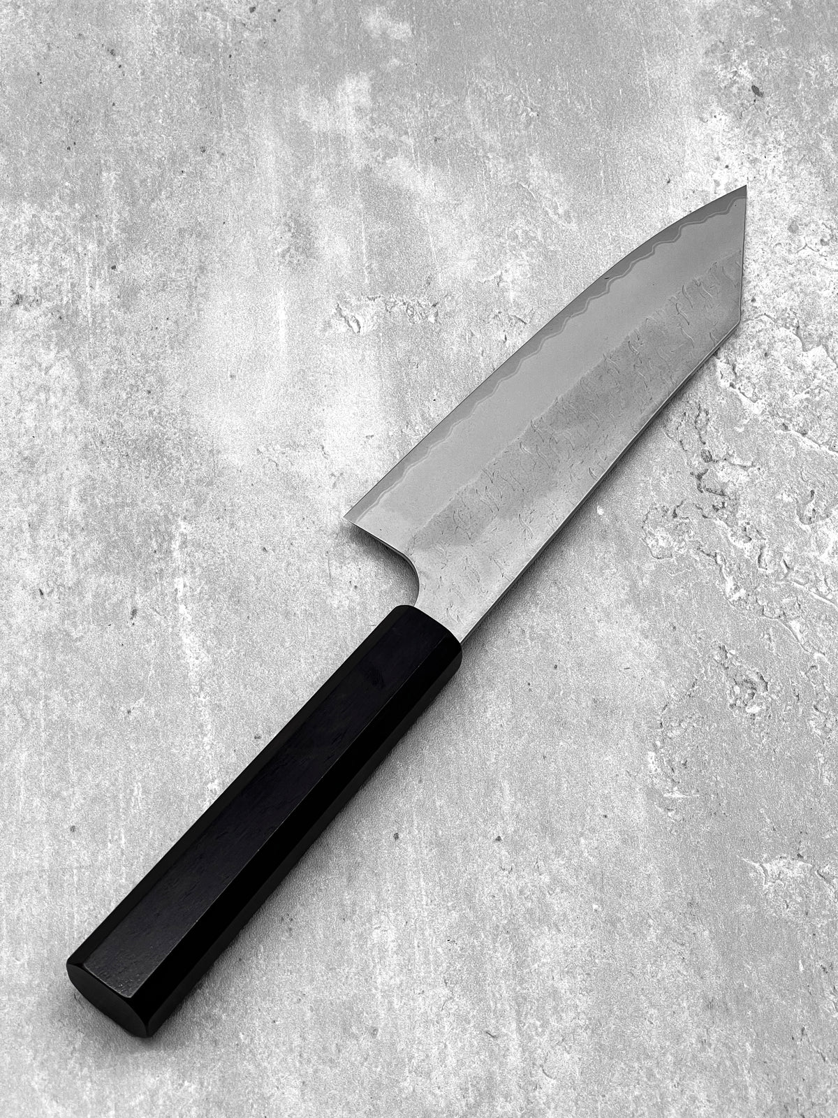 nigara masaru knives Malaysia aogami super 180mm bunka Japanese chef knife carbon steel multipurpose tsuchime