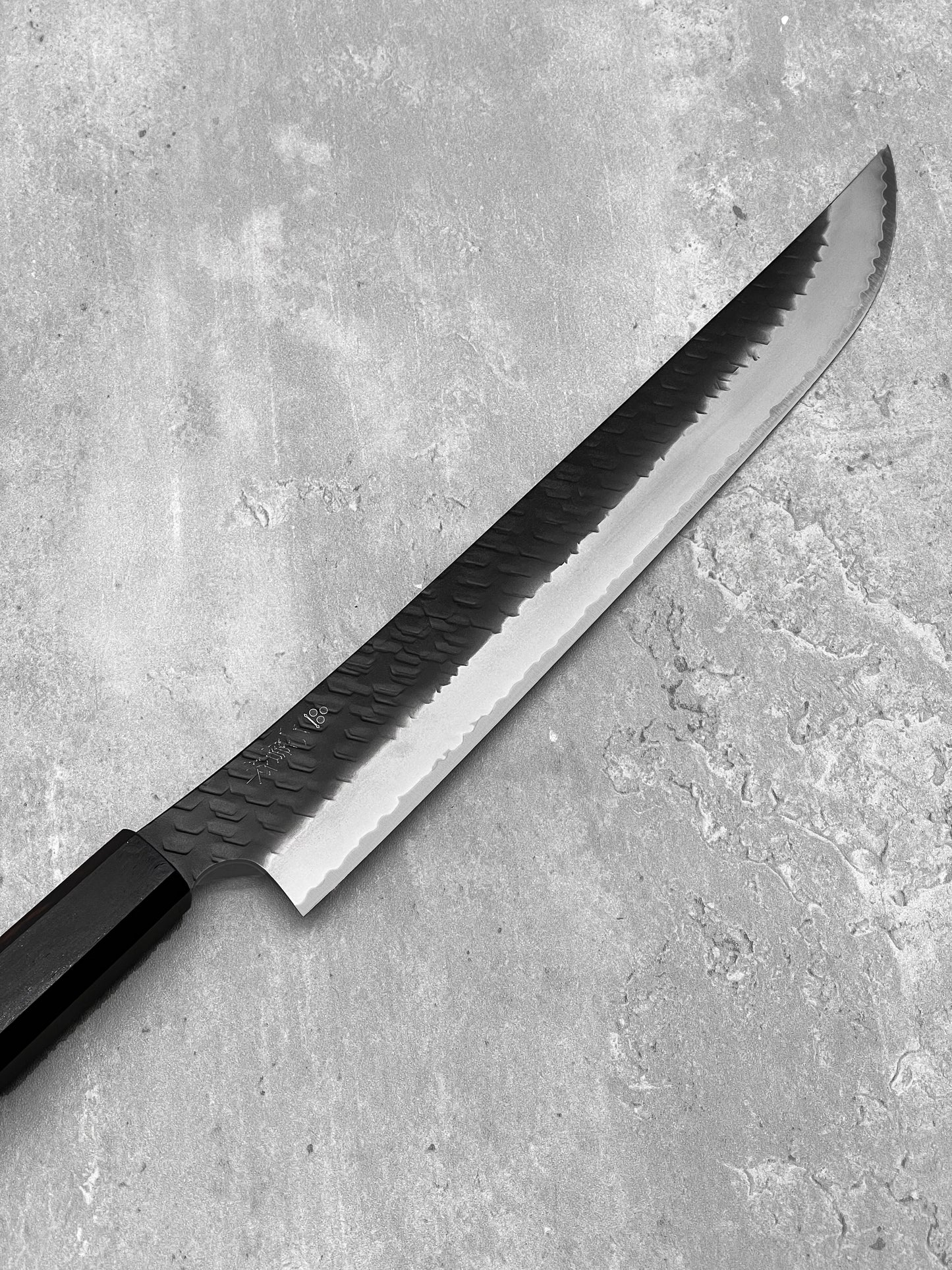 nigara 270mm sakimaru masaru knives Malaysia chef knife sujihiki sashimi sg2 stainless steel japanese Japan ebony handmade 