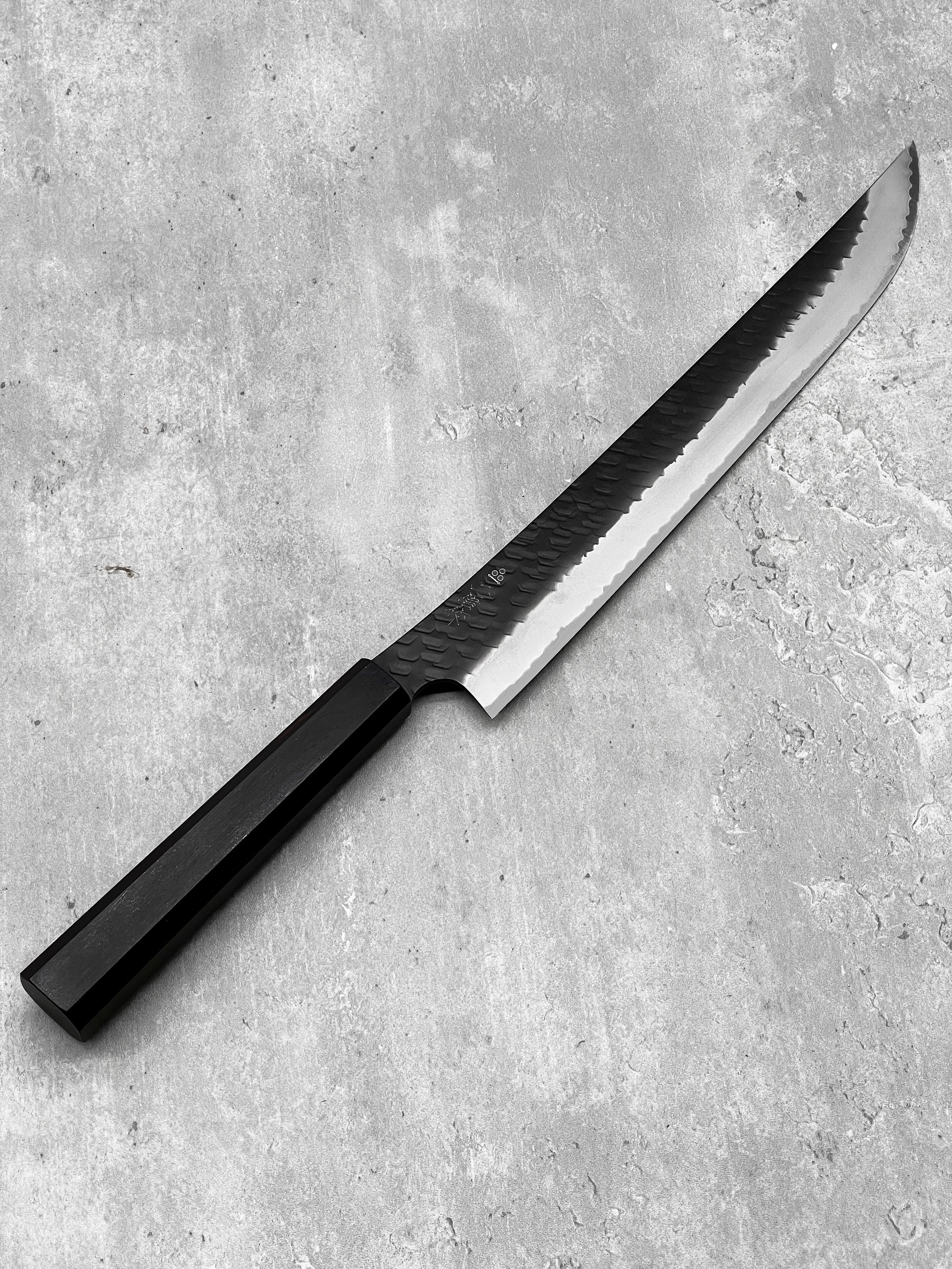 nigara 270mm sakimaru masaru knives Malaysia chef knife sujihiki sashimi sg2 stainless steel japanese Japan ebony handmade 
