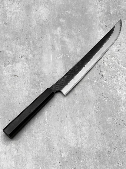 nigara 270mm sakimaru masaru knives Malaysia chef knife sujihiki sashimi sg2 stainless steel japanese Japan ebony handmade 