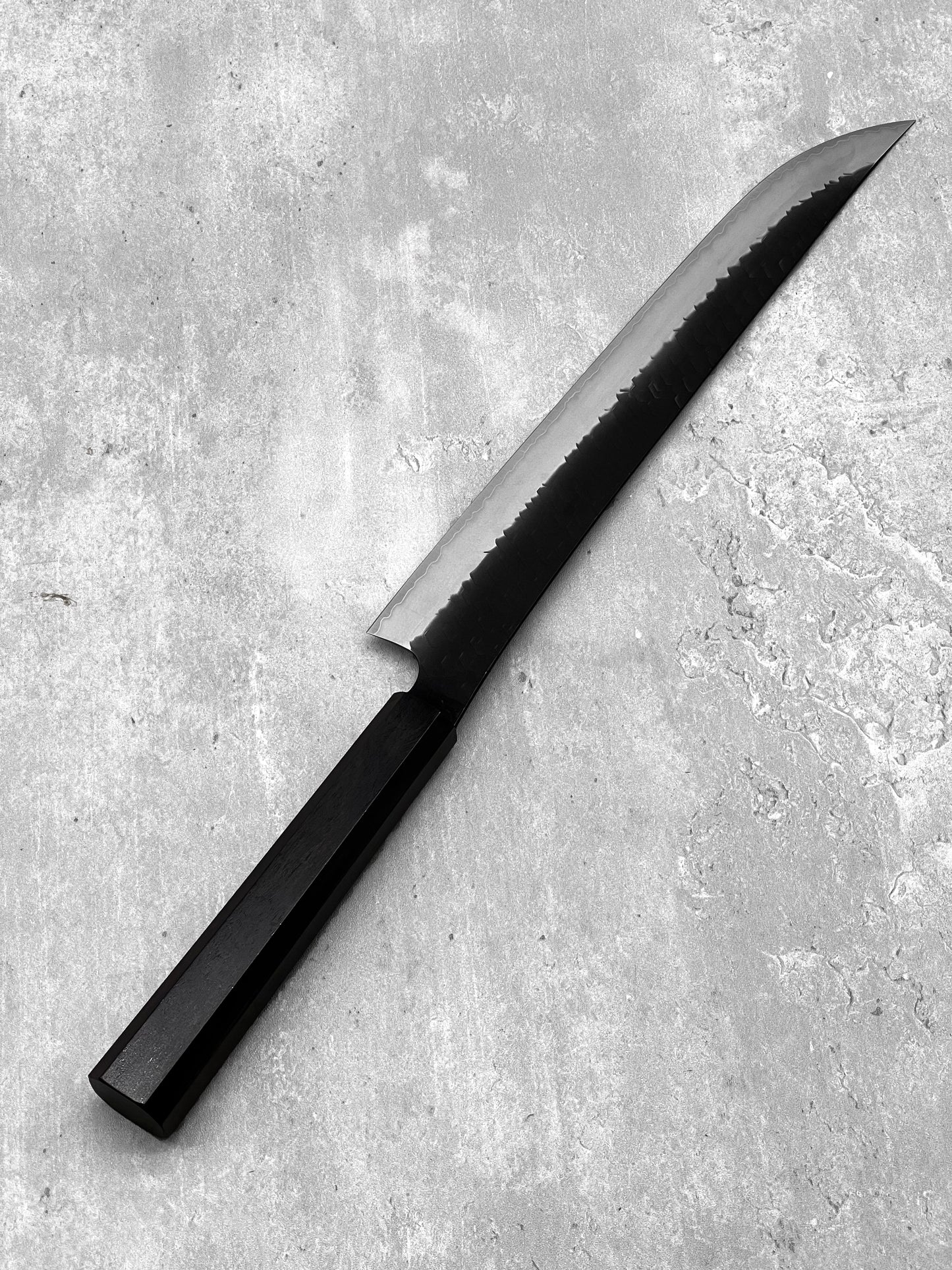 nigara 270mm sakimaru masaru knives Malaysia chef knife sujihiki sashimi sg2 stainless steel japanese Japan ebony handmade 