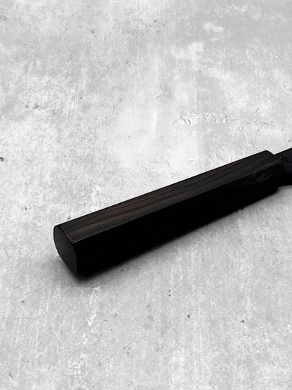nigara 210mm kiritsuke gyuto multipurpose masaru knives Malaysia chef knife sg2 stainless steel japanese Japan ebony handmade 