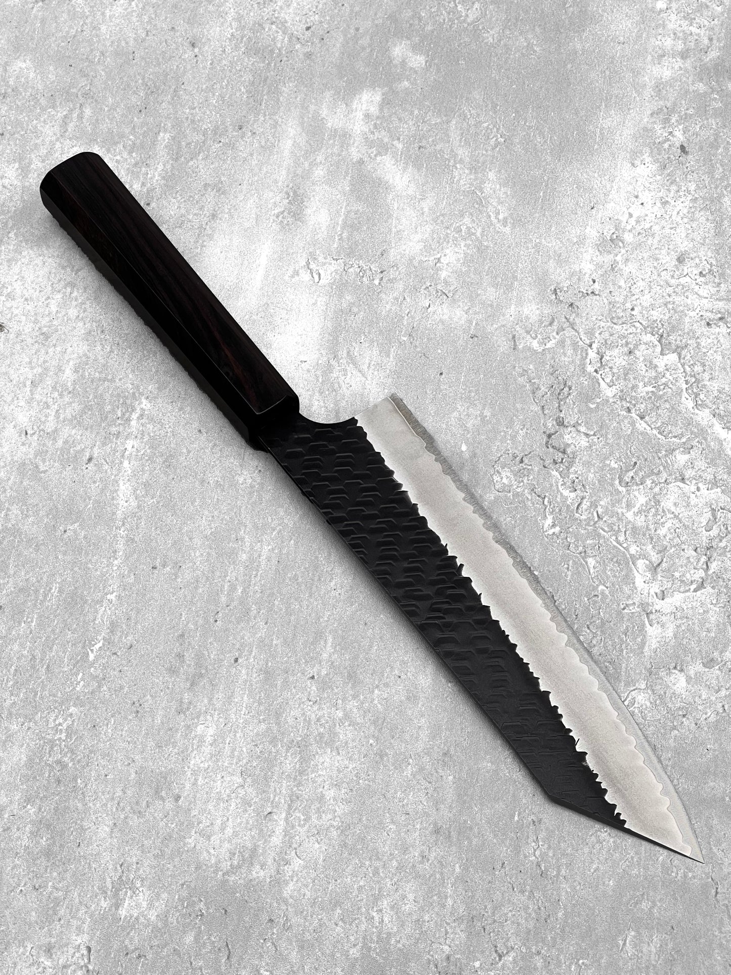 nigara 210mm kiritsuke gyuto multipurpose masaru knives Malaysia chef knife sg2 stainless steel japanese Japan ebony handmade 