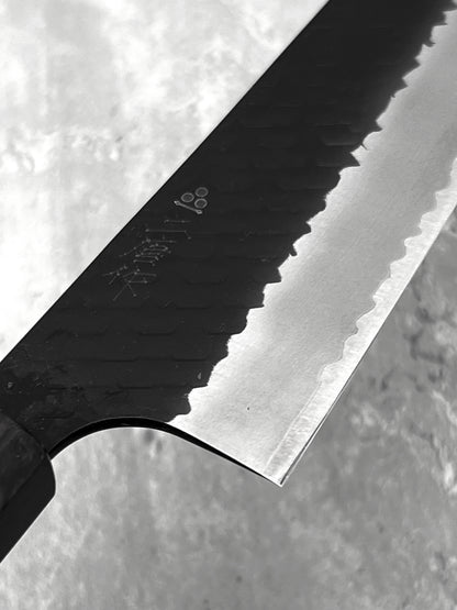 nigara 210mm kiritsuke gyuto multipurpose masaru knives Malaysia chef knife sg2 stainless steel japanese Japan ebony handmade 