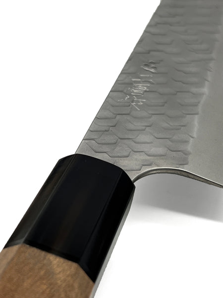 Nigara - Migaki Tsuchime SG2 210MM GYUTO (龍鱗系）