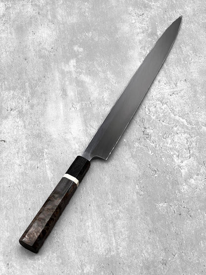 hatsukokoro Myojin 300mm masaru knives Malaysia Japan chef knife Yanagiba shirogami carbon steel tofu slicer fish sashimi 