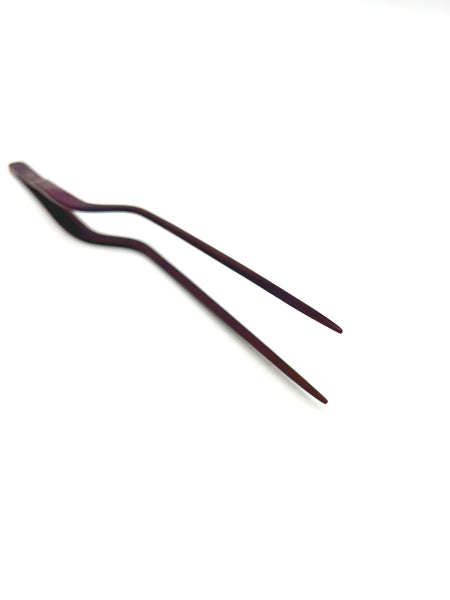 masaru fine tweezer knives Malaysia 17cm 20cm offset gold black silver blue purple black multi copper chef shopee