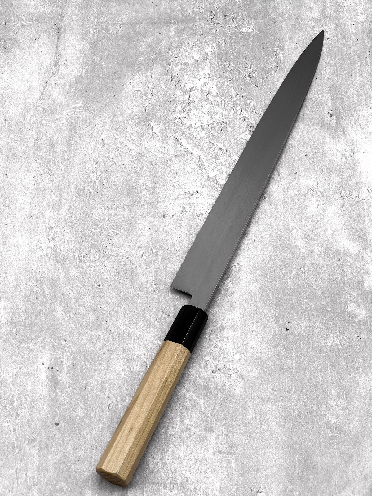 masaru knives Malaysia masaya Shimizu Touroku Sakai yanagiba 300mm carbon steel shirogami #2 sashimi chef japanese knife 