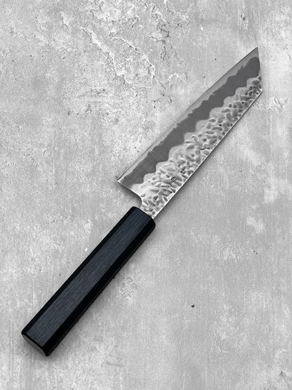 touroku Sakai masaru knives Malaysia 170mm bunka shirogami 1 white 1 carbon steel wa handle japanese chef knife 