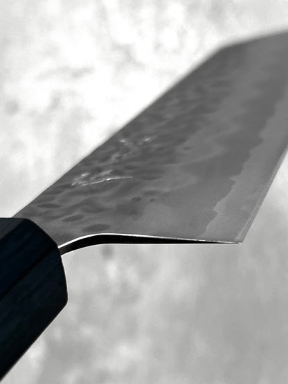 touroku Sakai masaru knives Malaysia 170mm bunka shirogami 1 white 1 carbon steel wa handle japanese chef knife 