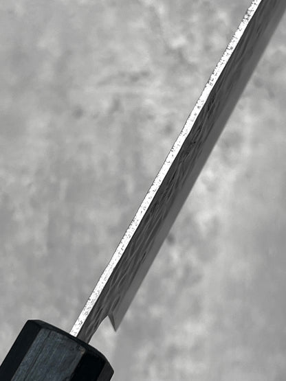 touroku Sakai masaru knives Malaysia 170mm bunka shirogami 1 white 1 carbon steel wa handle japanese chef knife 