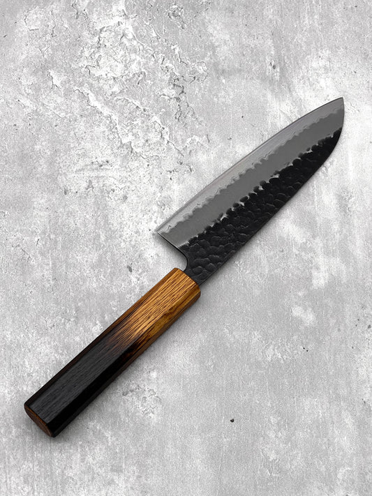 Touroku Sakai masaru knives Malaysia 165mm santoku aogami super japanese Japan knife chef carbon steel 