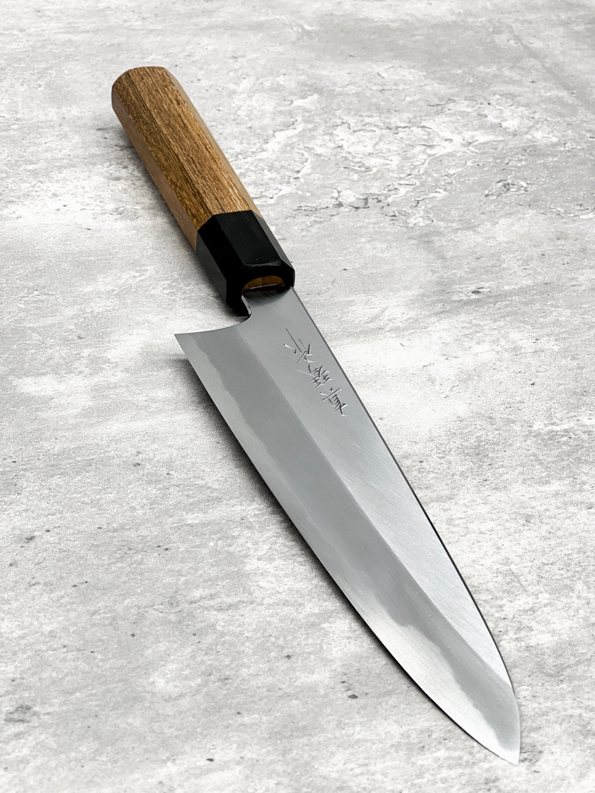 masaru knives Malaysia Japan gyuto 210mm shirogami 2 #2 nakagawa tosa blacksmith Japan chef kitchen knife Japanese store hon kasumi