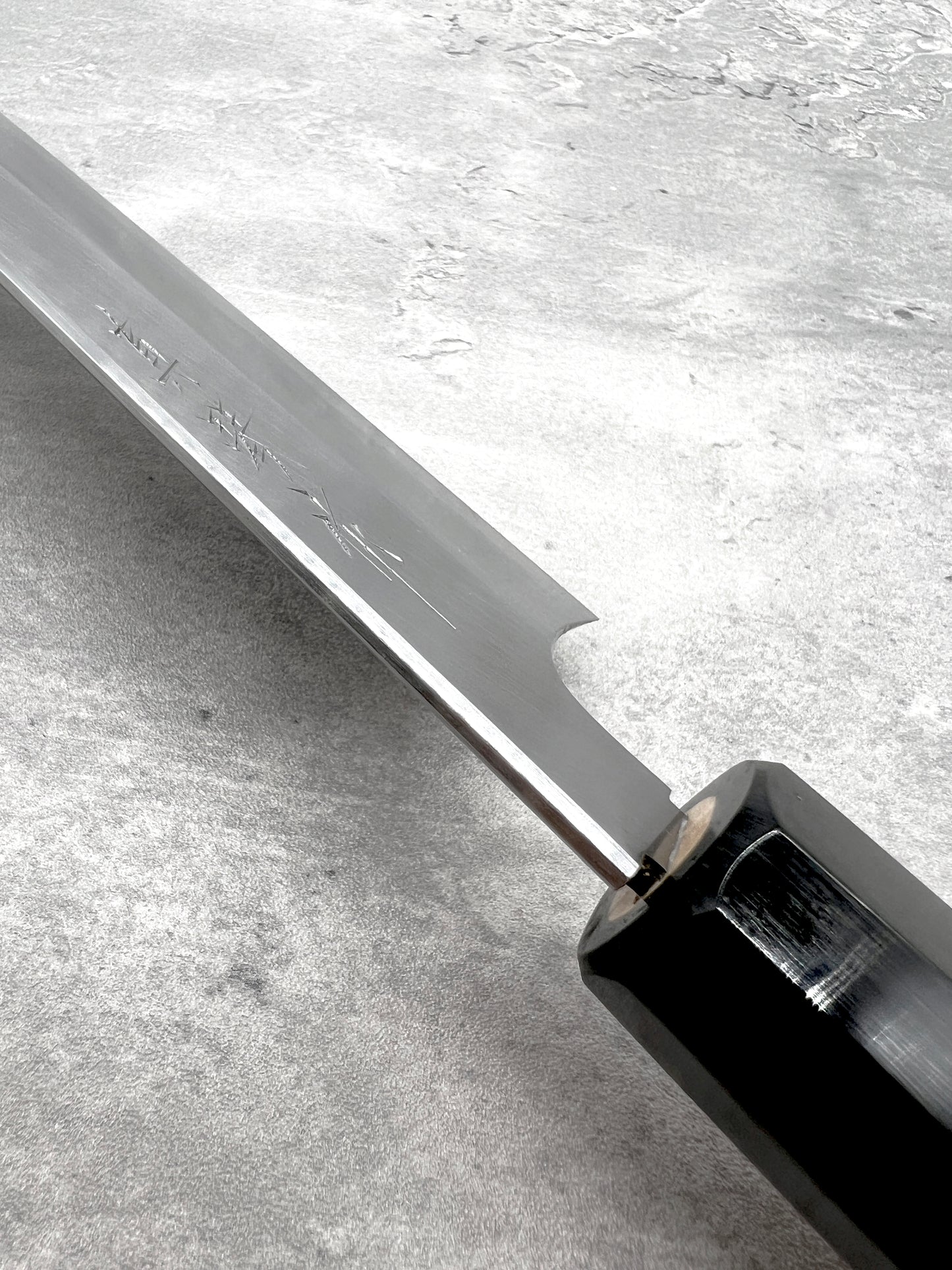 masaru knives Malaysia Japan gyuto 210mm shirogami 2 #2 nakagawa tosa blacksmith Japan chef kitchen knife Japanese store hon kasumi