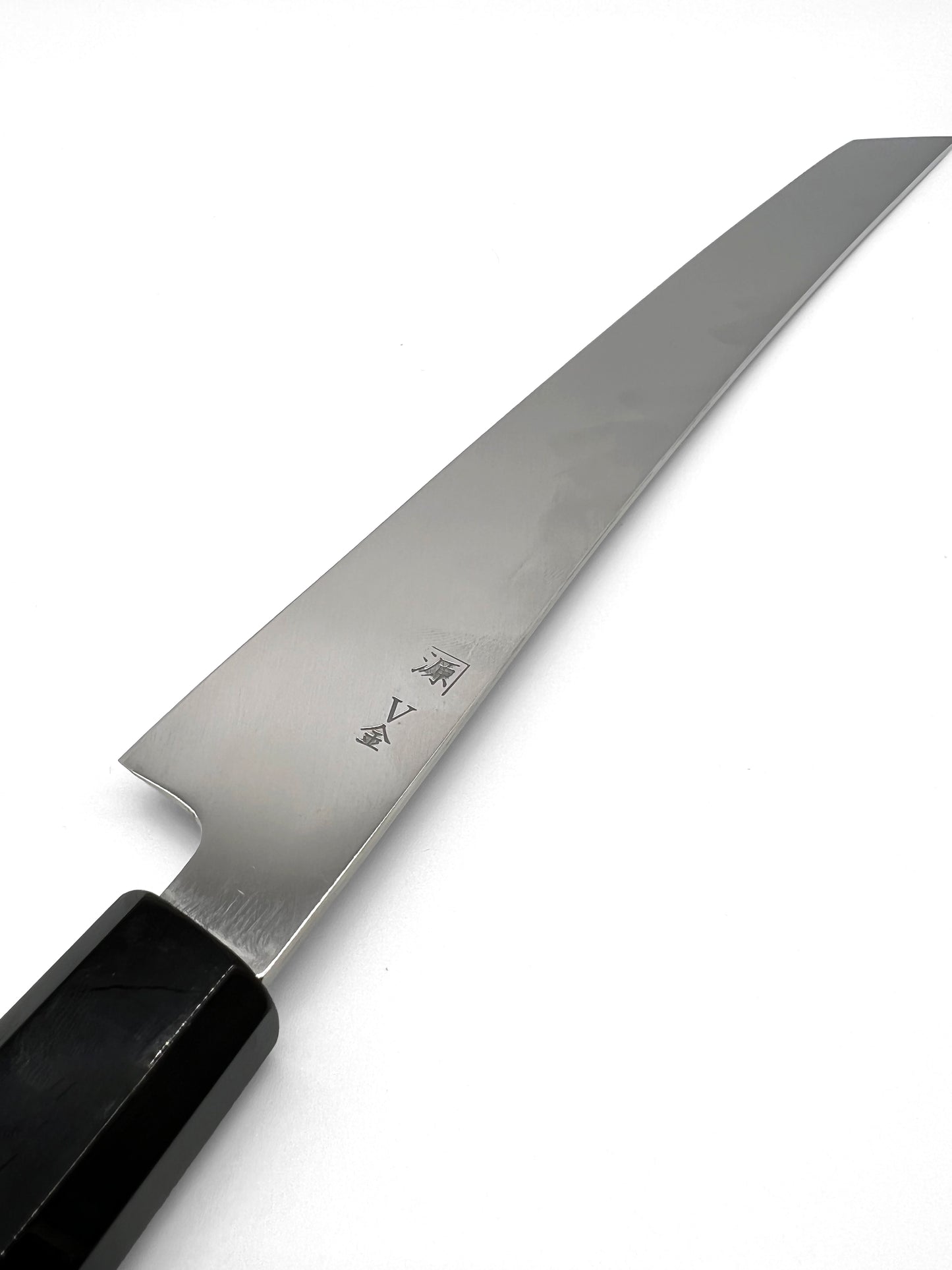 Shigeki Tanaka VG-10 Damascus 300MM Sakimaru with Ebony Handle